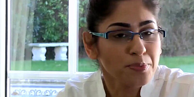 OLDNANNY Redhead mature lady playing with pussy and strapon