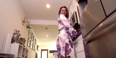 Busty MILF Emily Addison sucks that big cock and gets shagged