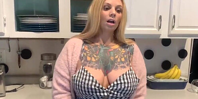 Naughty Tattooed babe is craving for some action in this scene
