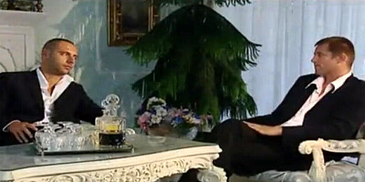 Nikoletta Devis in black stockings from Family Affair
