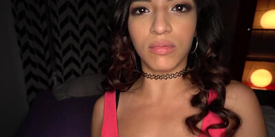 Busty Latina Stepsister Gabriella Lopez Takes Big Dick