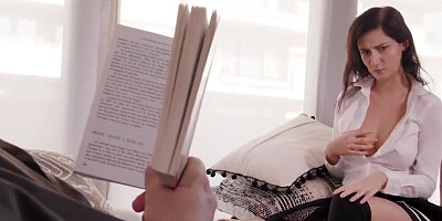 Euro Schoolgirl Seduces her Stepdaddy