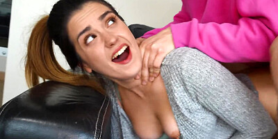 Valentina Lapiedra is being piledriver fucked in the asshole