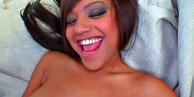 Ebony queen Catalina gets her pussy banged deeply