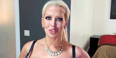 Lucky guy fucks MILF with balls-like hooters