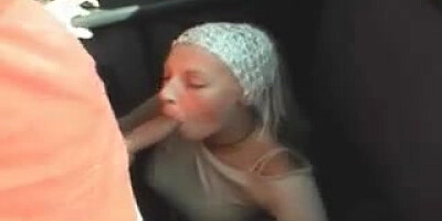 Serbian light-haired fellate man meat in bus