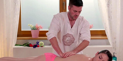 Ryan Ryder confidently takes cock out and has sex with Arwen Gold