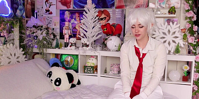 BOO X BOOSETTE FUCK - INDIGO WHITE (Split Screen/Lots of Bloopers)