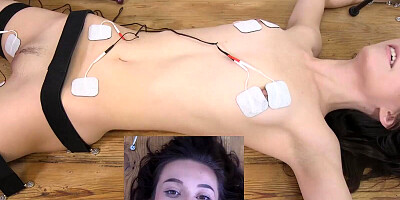 Electro shocks will make this amateur teen girl have a new kind of orgasm