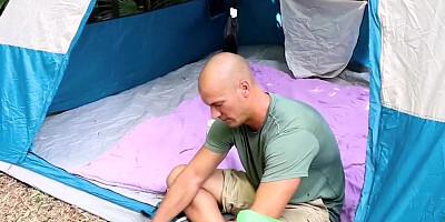 Pretty Cute Girls Go Camping And Swap Stepdads