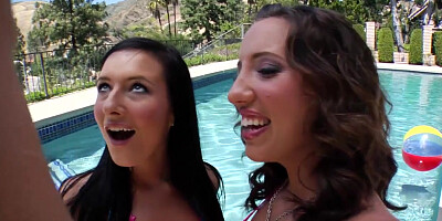 Beautiful chicks get to suck big cocks
