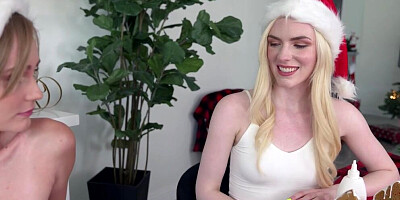 Big Boobs Stepsister Alicia Williams Had A Xmas Fantasy With Her Stepbro