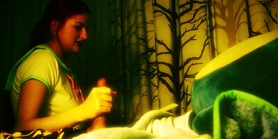 Stepmom Tucks in Tyler With a Special Hug & Feeds Him His Own Sleepy Seed