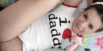 For FATHER'S DAY Play Time, She Wants Daddy's Cock