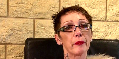 Sex-crazed mature Catalya Mia bends over a pool table to be screwed