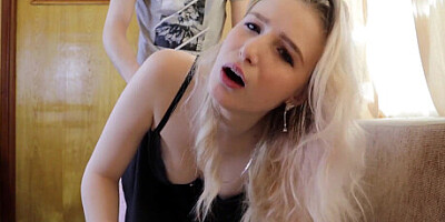 Blowjob, Hot Sex and Creampie With Teen Cute Girl Stacy Starando.