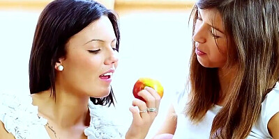 SCOUT69 - CUTE STEP SISTERS FIRST TIME LESBIAN WITH MOMS MAGIC TOY