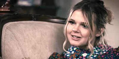 Cute blonde gets rammed by a guy with huge dick