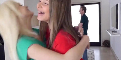 Daughter Swap - Newly Divorced Stud Gets To Fuck His Bestfriends Daughter Hard During Vacation