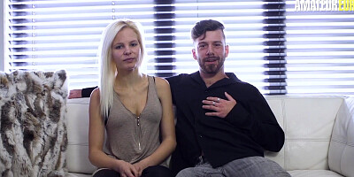 Amateur Babe Katy Intense Fuck At Casting With Horny Stud - VIP SEX VAULT