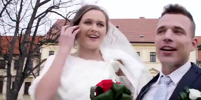 Husband Allows A Friend To Fuck His Wife In A Wedding Dress And Bring To Orgasm - Stacy Cruz