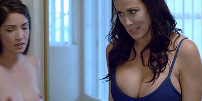 Mom seduces daughter's bf and gets hot threesome