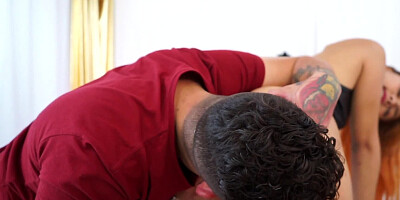 Logan Salamanca & Sara Lopez are having oral sex on the camera