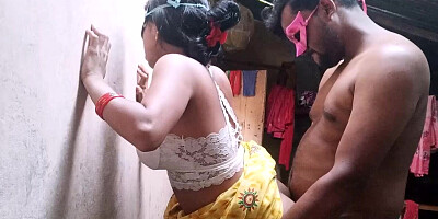 Amateur couple from India are making a hot sex tape