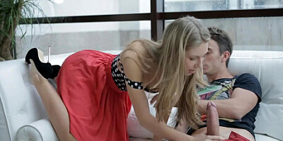 HD Passion-HD - Anjelica enjoys some big dick hotel lobby lust