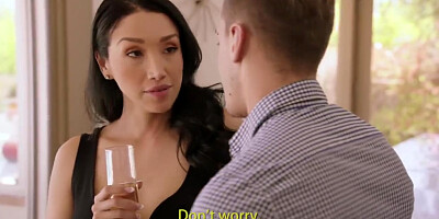 Hot Latina Shares her Boyfriend with Roommate