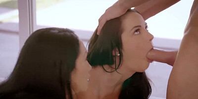 Hot Latina Shares her Boyfriend with Roommate