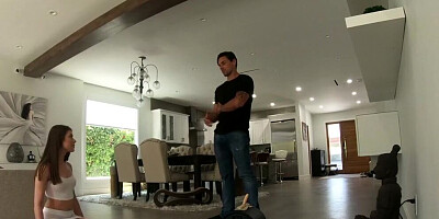 Winter Jade gets her cunt nailed with dude's hard dick