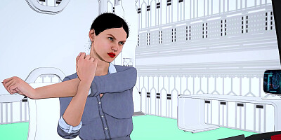 American Step Sister made a time machine and sent Step brother to another Dimension, then fucked in a mess