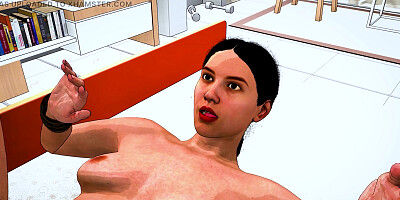 American Step Sister made a time machine and sent Step brother to another Dimension, then fucked in a mess