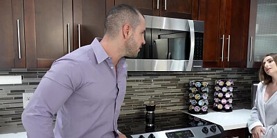 Splendid housemaid Penelope Kay is fucking with her horny boss