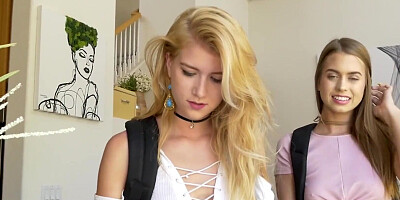 Cmompilation with cute girls getting hard cocks in POV-style videos