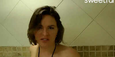 Catching your Slutty Step Sister in the Shower