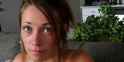 Blackmailed stepsis is left with quivering quim