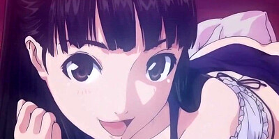 Tiny animated teen girl spends a romantic night with her shy boyfriend