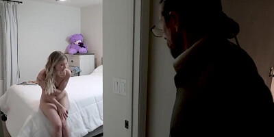 Not My Grandpa - Hot Blonde Girls With Big Booty Satisfies Every Dirty Desire Of Her Step Grandpa