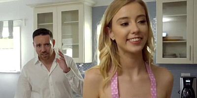 Seductive Haley Reed Tries Anal Sex With Stepdad In Kitchen!