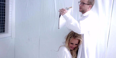 KELLY MADISON Straight Jackin' It Double Cumshot