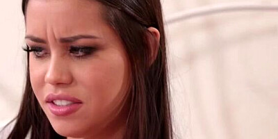 Lusty mom seduced her brunette stepdaughter into passionate lesbo pussy eating