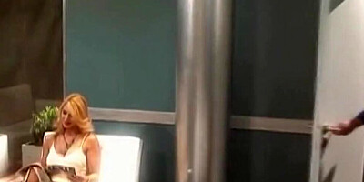 Naughty mom is having a 3way with two guys in this classic video