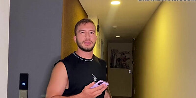 POV My neighbor is a beautiful redhead with big tits who wants to fuck me