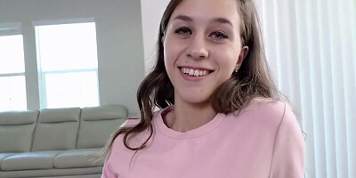 Sister Loves Me - Innocent Teen Sucks On Stepbros Boner And Bend Over For Some Doggystyle (Kourtney Rae)