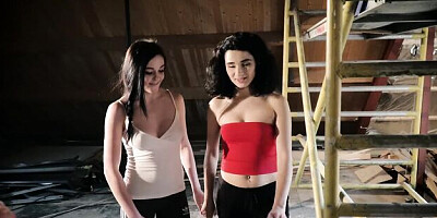 Oldje-3some - brunette xxx