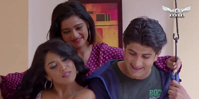 Cute Indian girls enjoy hot sex with horny lovers