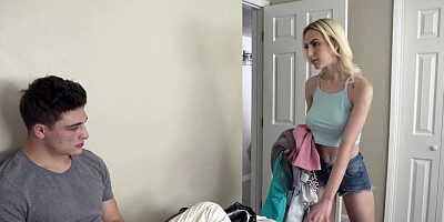 She dares him to fuck him as hard as he can