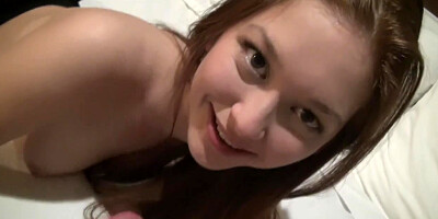Amateur homemade sex tape fucking teenage girlfriend pov